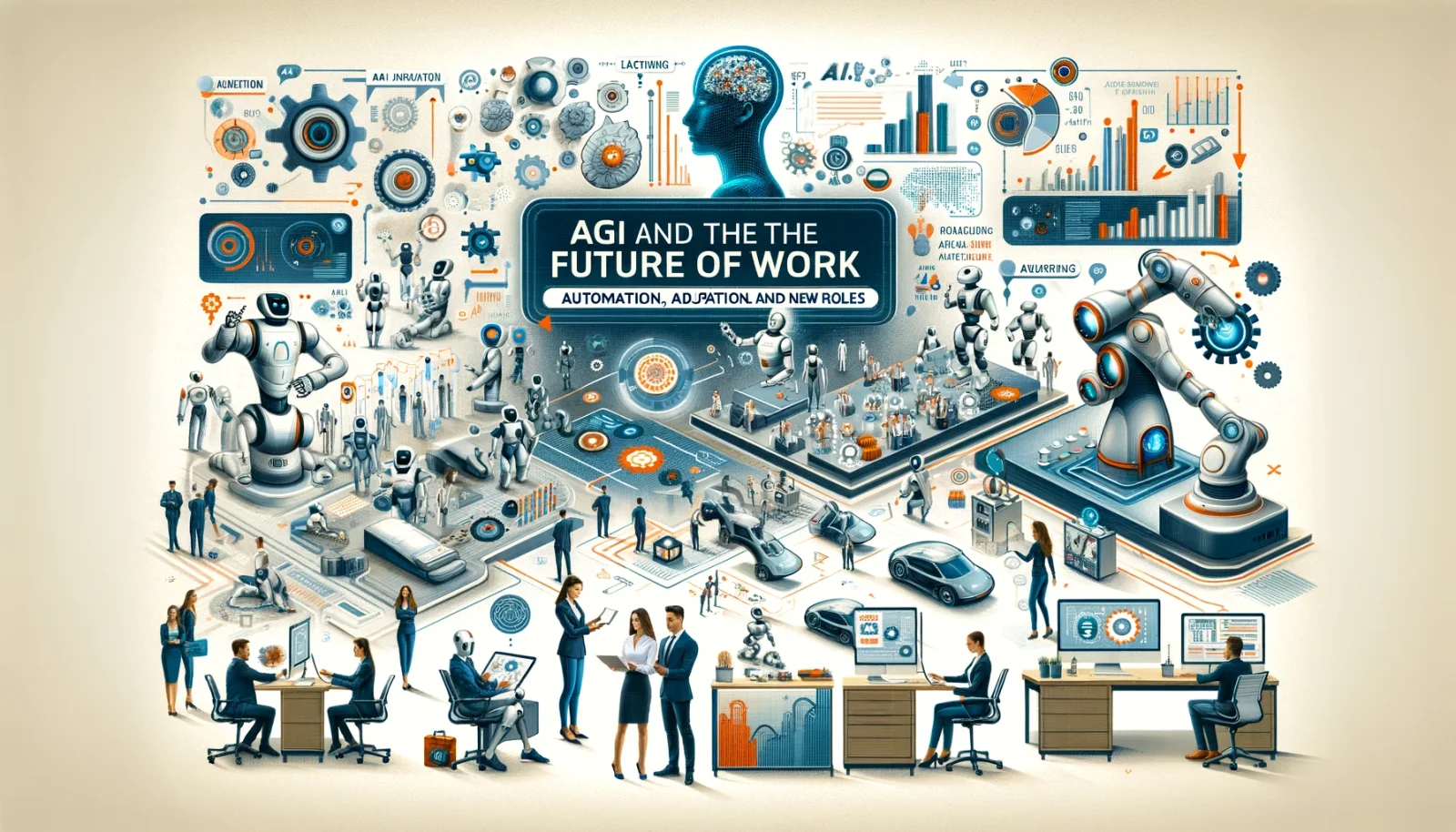 AGI y el futuro del trabajo: Automatización, adaptación y nuevos roles