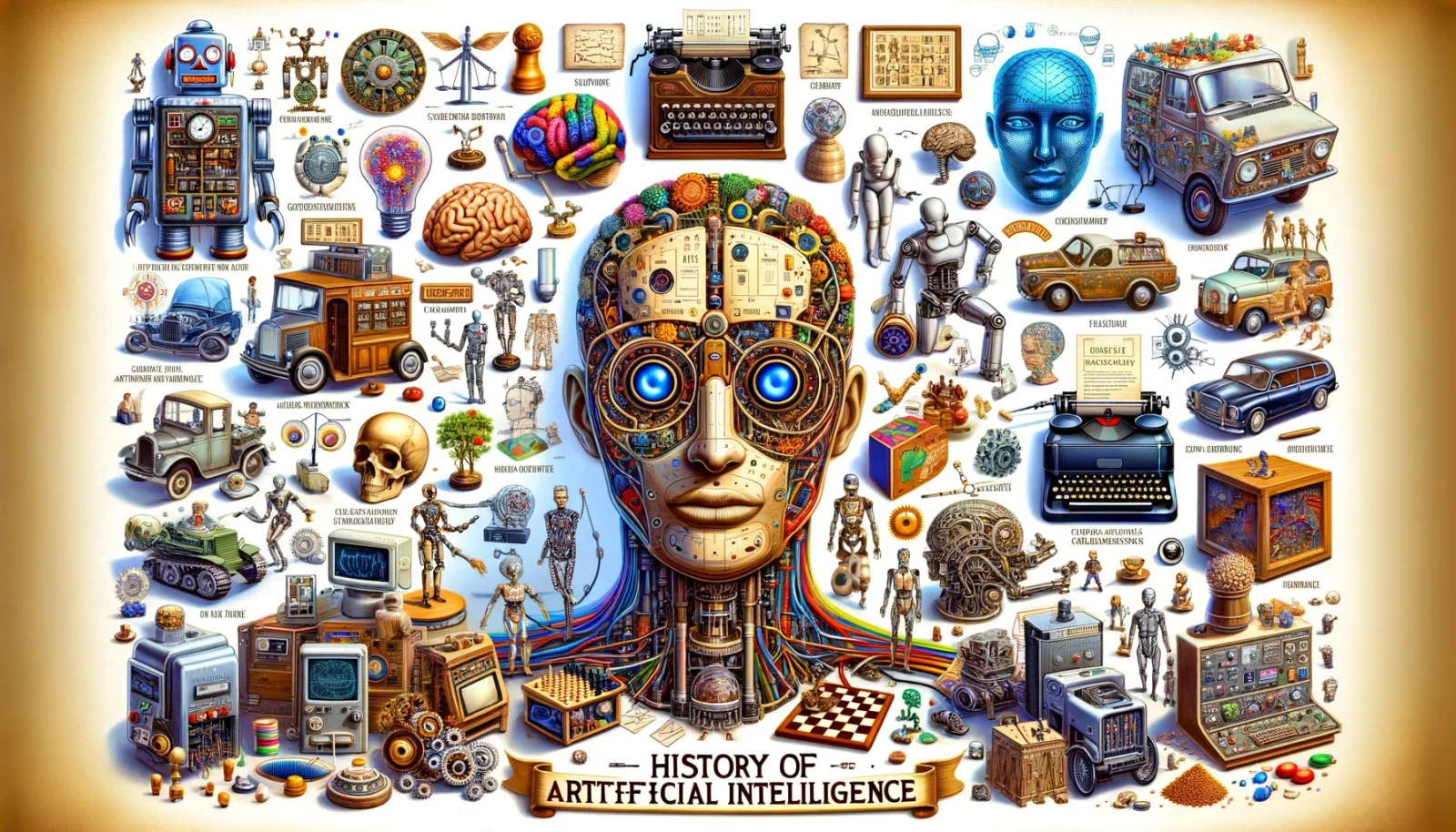 Historia de la inteligencia artificial: Desde los primeros autómatas hasta la AGI