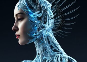 beautiful woman human robot artificial intelligence
